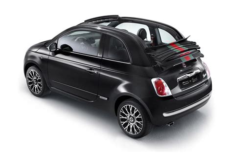 black and white fiat 500 gucci|Gucci Fiat 500 hatchback.